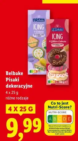 Lidl Pisaki dekoracyjne różne rodzaje Belbake oferta