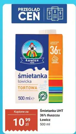 Dino Śmietanka UHT 36% tłuszczu Łowicz oferta