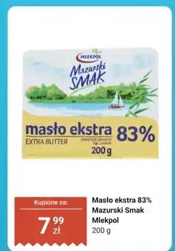 Dino Masło ekstra 83% Mazurski Smak Mlekpol oferta
