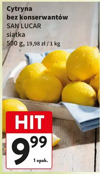 Cytryna bez konserwantów San Lucar