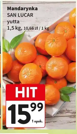 Intermarche Mandarynka yutta 1,5 kg San Lucar oferta