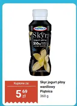 Dino Jogurt pitny Skyr waniliowy Piątnica oferta
