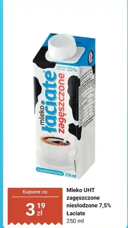 Dino Mleko UHT zagęszczone niesłodzone 7,5% Łaciate oferta