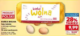 Kaufland Jaja świeże z wolnego wybiegu klasa L Kurka Wolna oferta
