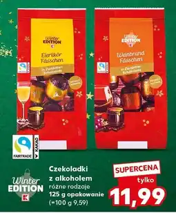 Kaufland Czekoladki z alkoholem różne rodzaje Winter Edition oferta
