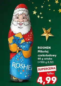 Kaufland Mikołaj czekoladowy Roshen oferta