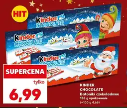 Kaufland Batoniki czekoladowe 150 g Kinder oferta
