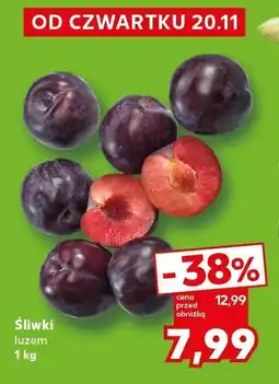 Kaufland Śliwki luzem Kaufland oferta