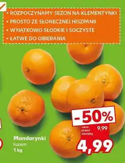 Kaufland Mandarynki luzem Kaufland oferta
