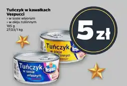 Netto Tuńczyk w kawałkach w oleju roślinnym Vespucci oferta