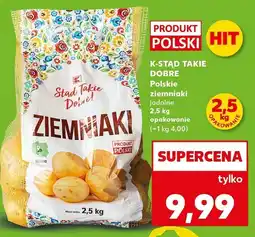 Kaufland Polskie ziemniaki jadalne 2,5 kg K-Stad Takie Dobre oferta