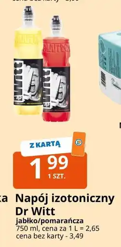 E.Leclerc Napój jabłko cytryna Dr Witt oferta