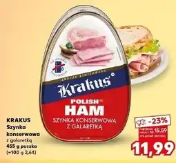 Kaufland Szynka konserwowa Krakus Animex oferta