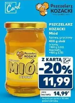 Kaufland Miód gryczany Pszczelarz Kozacki oferta