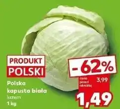Kaufland Kapusta biała oferta