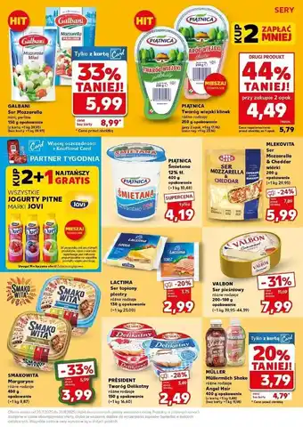 Kaufland Ser mozzarella perline Galbani oferta