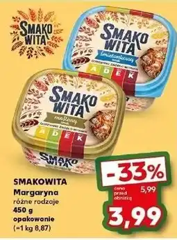 Kaufland Margaryna Smakowita Śmietankowy Smak oferta