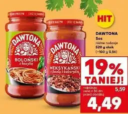 Kaufland Sos meksykański z fasolą i kukurydzą Dawtona oferta