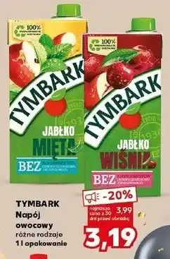 Kaufland Napój wiśnia-jabłko Tymbark oferta