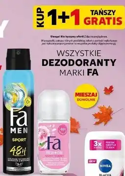 Kaufland Dezodorant sporty fresh Fa Men Sport oferta