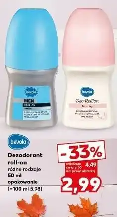 Kaufland Dezodorant fresh Bevola Men oferta