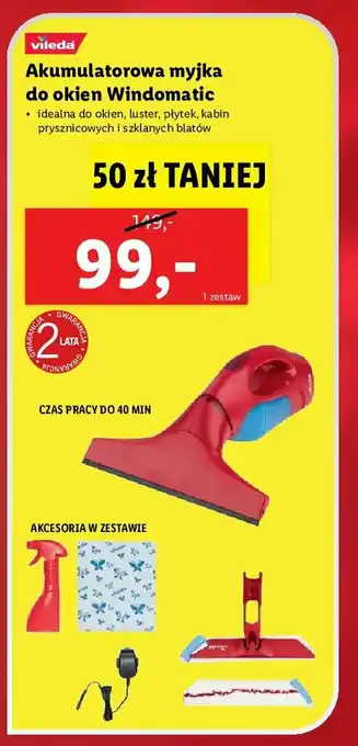 Lidl Myjka do czyszczenia okien 1 SZT oferta