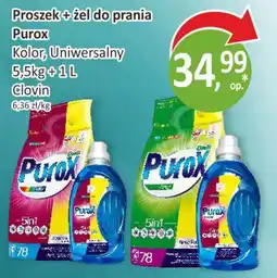 Passa Proszek + żel do prania purox clovin oferta