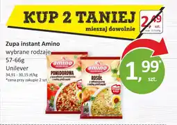 Passa Zupa instant Amino Unilever oferta