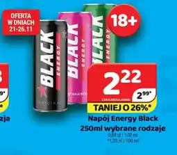 Delfin Napój Energy Black oferta