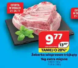 Delfin Żeberka wieprzowe trójkąty extra mięsne oferta