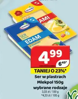 Delfin Ser w plastrach Mlekpol oferta