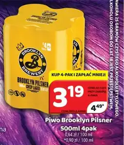 Delfin Piwo Brooklyn Pilsner 4pak oferta
