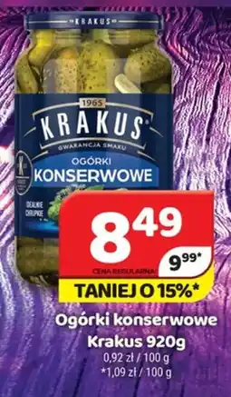 Delfin Ogórki konserwowe Krakus oferta