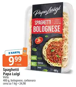 E.Leclerc Spaghetti carbonara Papa Luigi oferta