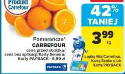 Carrefour Pomarańcze oferta