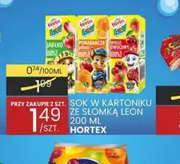 Wafelek SOK W KARTONIKU ZE SLOMKA LEON oferta