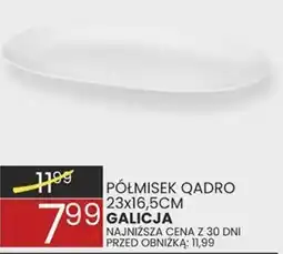 Wafelek PÓŁMISEK QADRO 23x16,5CM oferta
