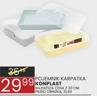 Wafelek POJEMNIK KARPATKA KONPLAST oferta