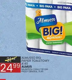 Wafelek ALMUSSO BIG PAPIER TOALETOWY oferta
