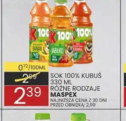 Wafelek SOK 100% KUBUS oferta