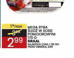 Wafelek MEGA RYBA, SLEDX W SOSIE POMIDOROWYM oferta