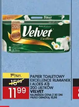 Wafelek Papier Toaletowy Velvet Excellence oferta