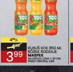 Wafelek Kubuś Sok oferta