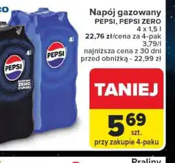 Carrefour Napój gazowany Pepsi oferta