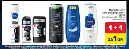 Carrefour NIVEA Dezodoranty, żele pod prysznic oferta
