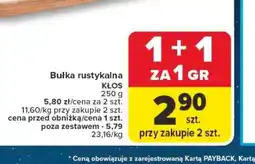 Carrefour Bułka rustykalna oferta