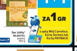 Carrefour Ser żółty Tylżycki oferta