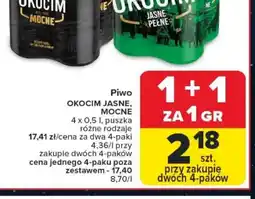 Carrefour Piwo Okocim oferta