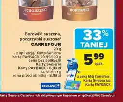 Carrefour Borowiki suszone, podgrzybki suszone oferta