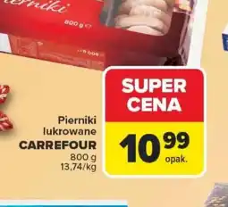 Carrefour Pierniki lukrowane Carrefour oferta